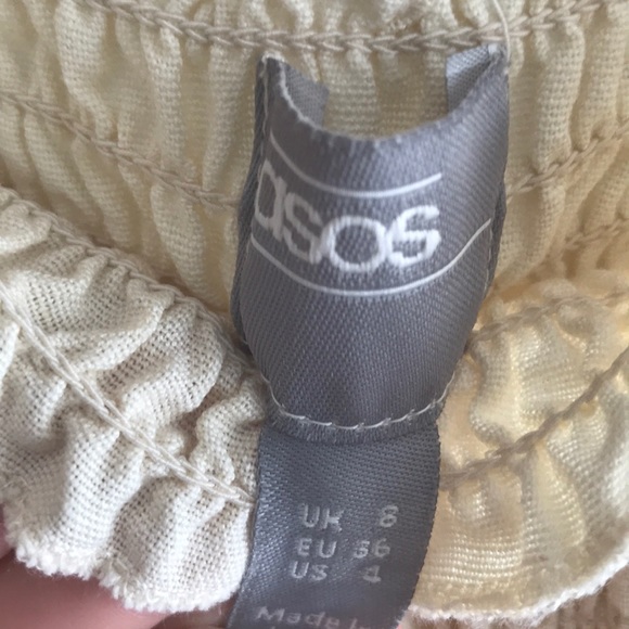 ASOS Linen Midi Romper - Picture 4 of 4